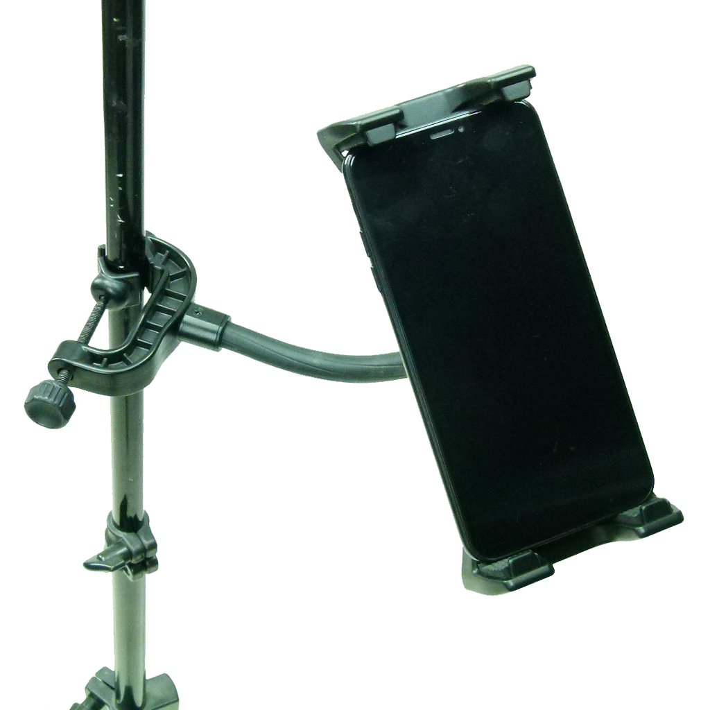 Music Microphone Stand Mount Adjustable Mount for Phone &amp; Tablet (sku 50208) - BuyBits Ltd UK
