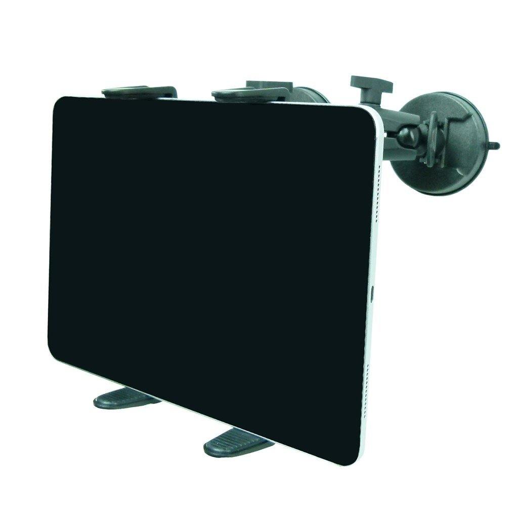 Robust Double Windshield Suction Mount for Heavy Machinery fits iPad Pro 11" (2018) (sku 50250) - BuyBits Ltd UK