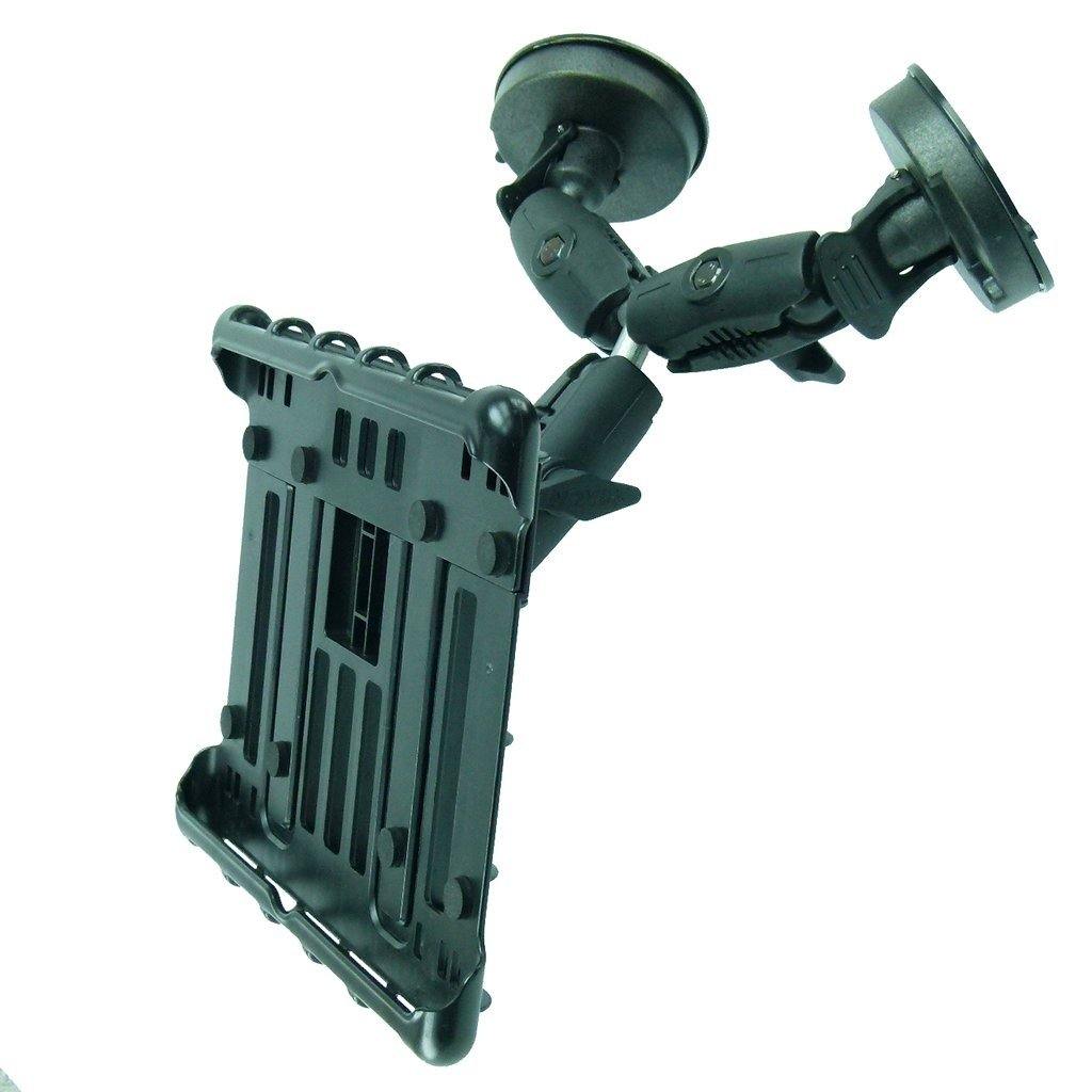 Adjustable Robust Double Windshield Suction Mount for Heavy Machinery fits iPad PRO 11" (2018) (sku 50269) - BuyBits Ltd UK