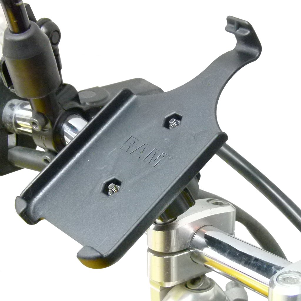 M8 Motorcycle Handlebar Mount with Dedicated RAM Holder for iPhone 8 (sku 50480) - BuyBits Ltd UK