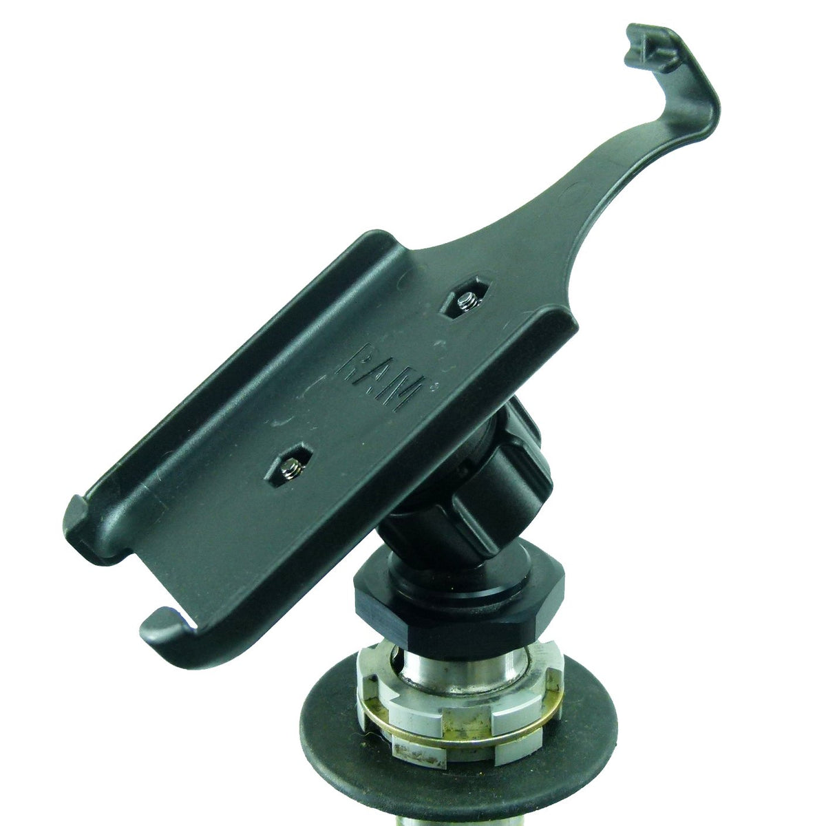 Yoke 60 Motorcycle Nut Mount fits Triumph Sprint ST, Triumph Tiger 1050 &amp; Triumph Sprint GT with Dedicated RAM Holder for iPhone SE 2 (2020) (sku 53340) - BuyBits Ltd UK