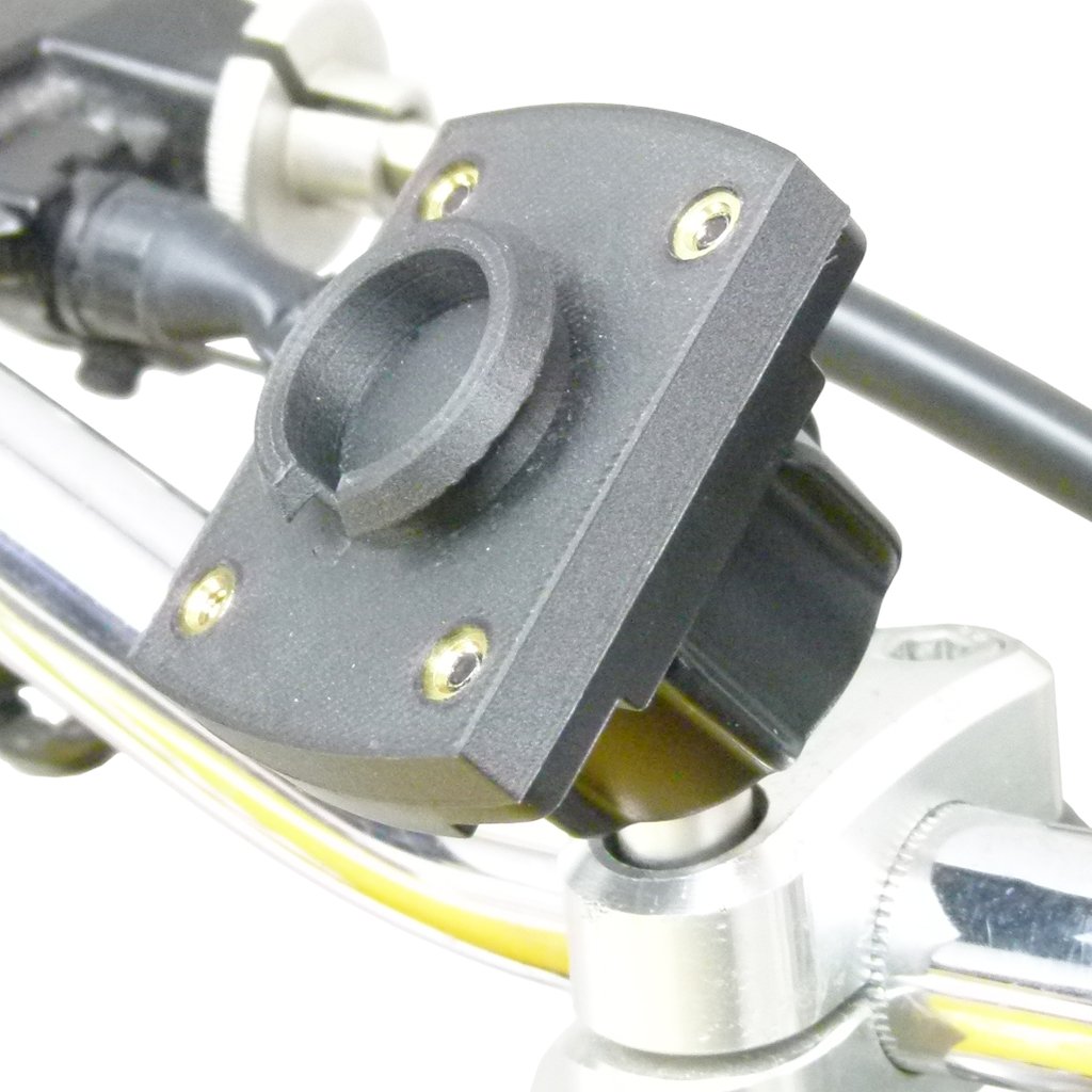 Motorcycle M8 Handlebar Mount fits Givi Cases (sku 50617) - BuyBits Ltd UK