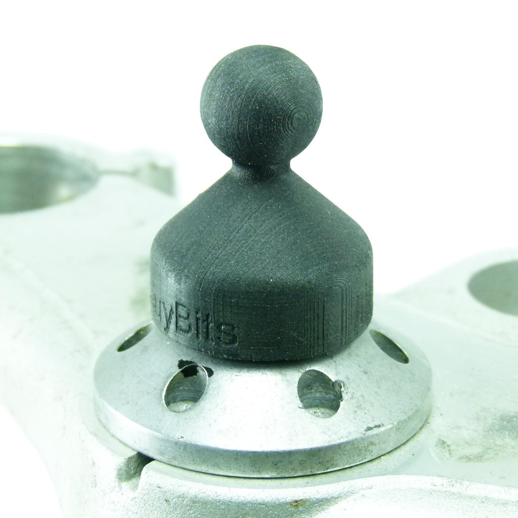 BuyBits 12mm Hexagon Mount &amp; Large Roadvise Cradle for TomTom SatNavs (sku 50650) - BuyBits Ltd UK