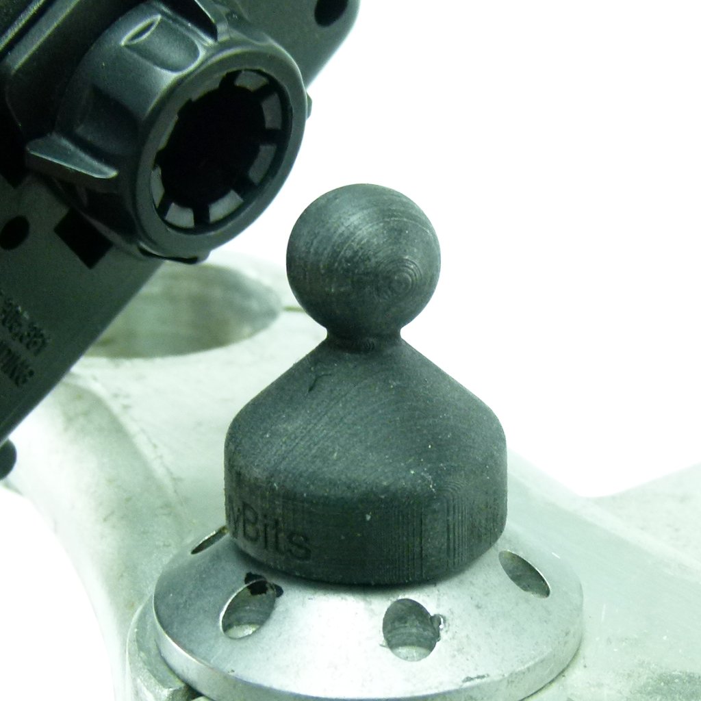 BuyBits 12mm Hexagon Mount &amp; Mega Grip for Samsung Phones (sku 50655) - BuyBits Ltd UK