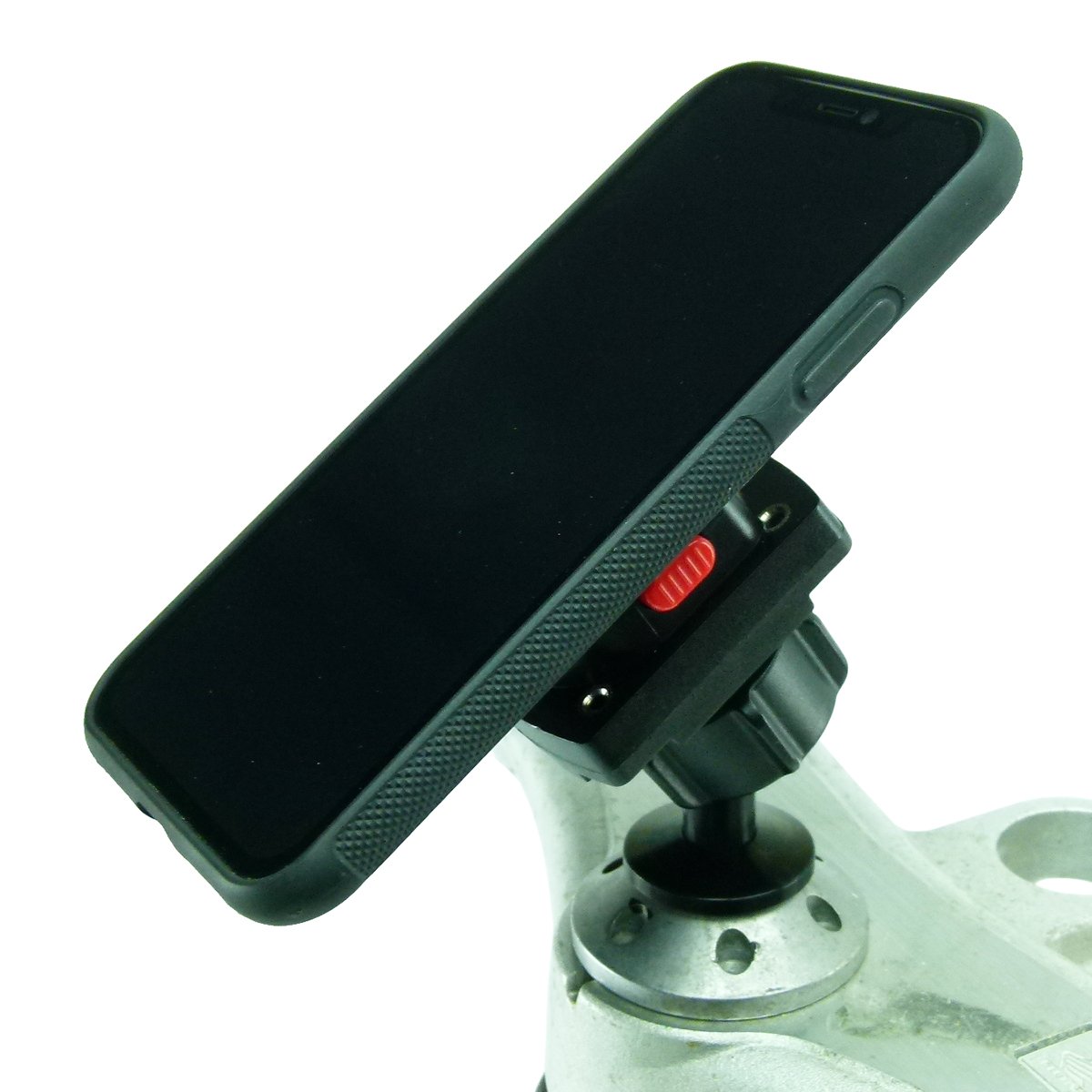 12mm Motorcycle Stem Mount &amp; TiGRA MountCase for iPhone 11 Pro Max fits Honda Blackbird - Kawasaki (sku 51290) - BuyBits Ltd UK