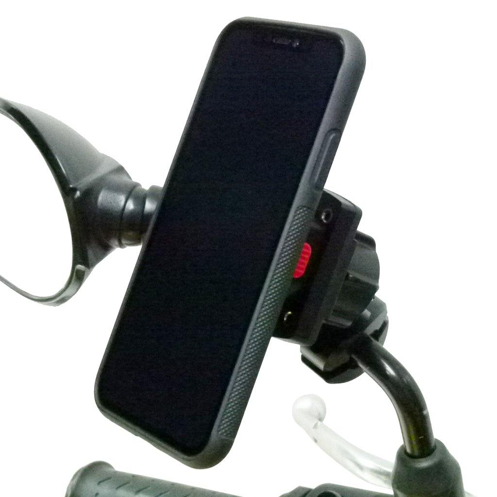 TiGRA MountCase for iPhone 11 with Motorcycle Mirror Mount (sku 51309) - BuyBits Ltd UK