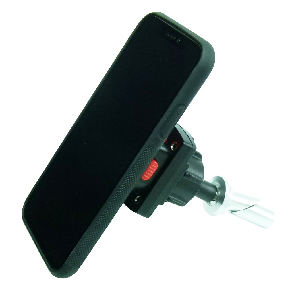 20.5-24.5mm Motorcycle Fork Stem Yoke Mount &amp; TiGRA Case for iPhone 11 Pro (sku 51328) - BuyBits Ltd UK