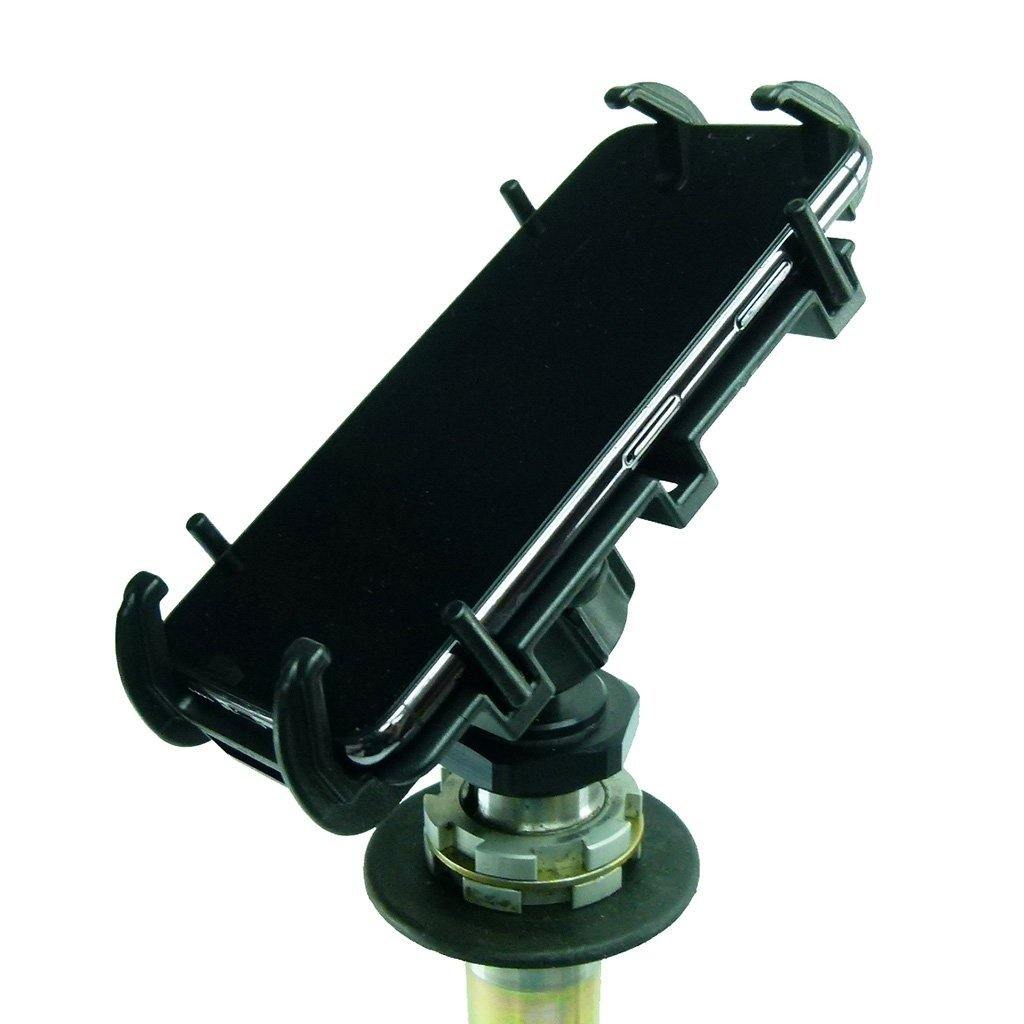 Yoke 60 Nut Cap Mount &amp; Quick Grip XL Holder for Samsung Galaxy S20 fits Triumph (sku 52221) - BuyBits Ltd UK