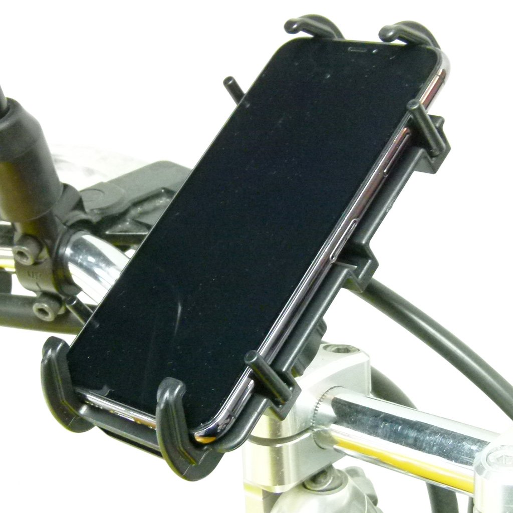 Motorcycle M8 Mount Kit &amp; XL Quick Grip Holder for iPhone 7 Plus (5.5) (sku 52238) - BuyBits Ltd UK
