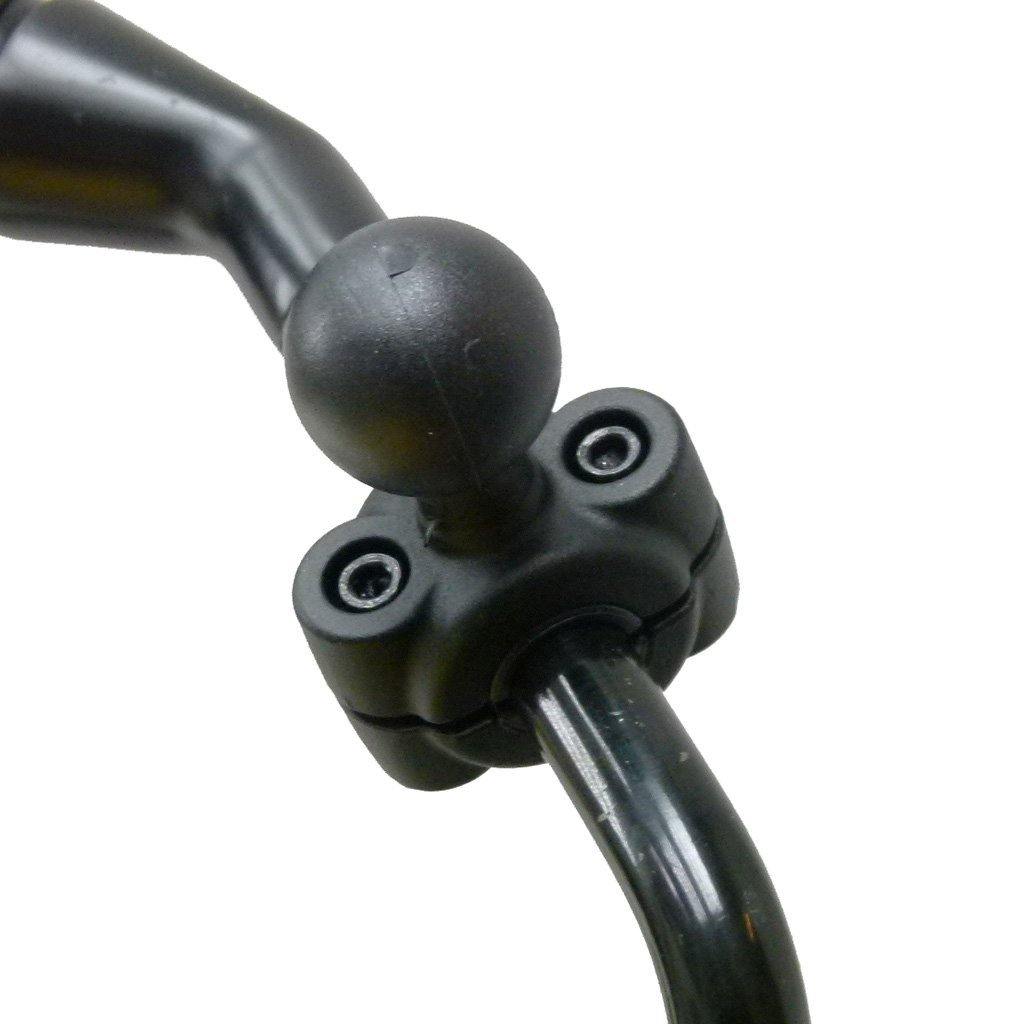 Motorcycle - Scooter Mirror Mount &amp; Quick Grip XL Holder for iPhone 11 Pro Max (sku 52425) - BuyBits Ltd UK