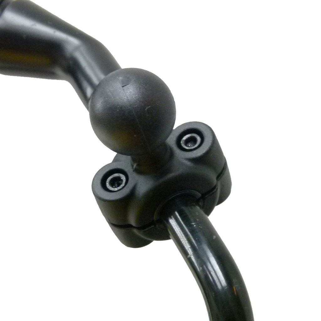 Motorcycle - Scooter Mirror Mount &amp; Quick Grip XL Holder for Samsung Galaxy S20 Ultra (sku 52434) - BuyBits Ltd UK