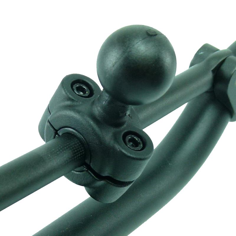 Motorcycle Crossbar Mount &amp; Quick Grip XL Holder for iPhone 8 Plus (5.5) (sku 52450) - BuyBits Ltd UK