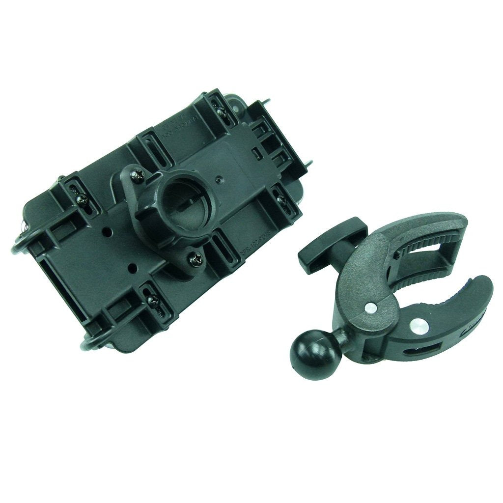 Robust Motorbike Clamp Mount &amp; Quick Grip XL Holder for Samsung Galaxy S20 (sku 52490) - BuyBits Ltd UK