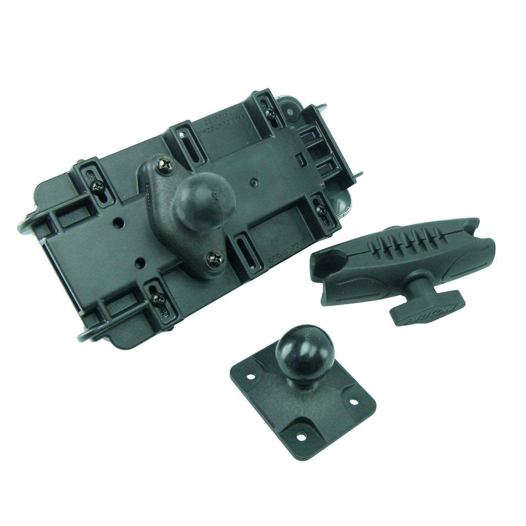 Permanent Extended Car Van Truck Dashboard - Console Fleet Mount &amp; Quick Grip XL Holder for Samsung Galaxy S10 (sku 52749) - BuyBits Ltd UK