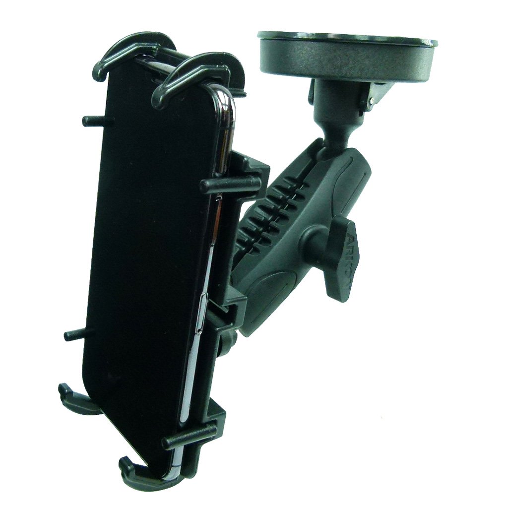 Extended Window Car Mount &amp; Quick Grip XL Holder for iPhone 6S Plus (5.5) (sku 52796) - BuyBits Ltd UK