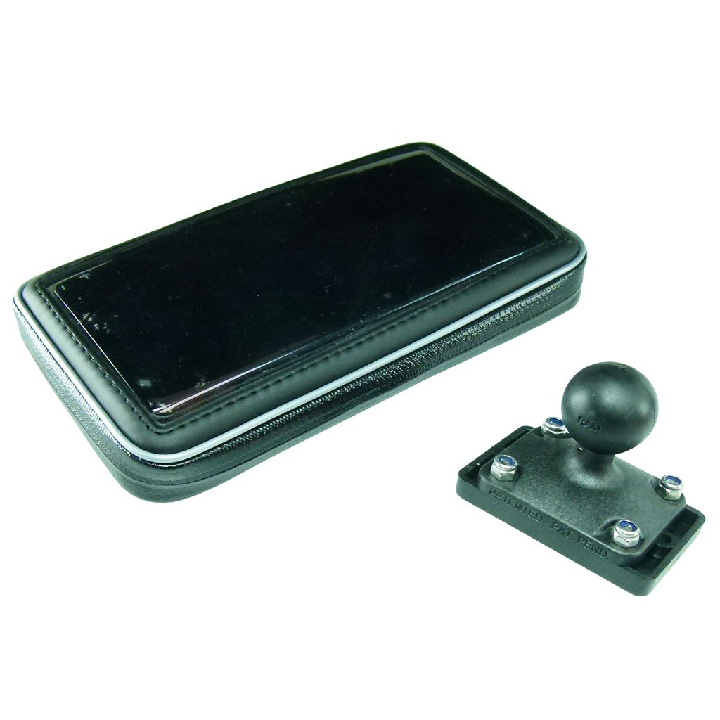 Waterproof Case for Samsung Galaxy Note 9 with 1" (25mm) Ball Adapter (male) (sku 52989) - BuyBits Ltd UK