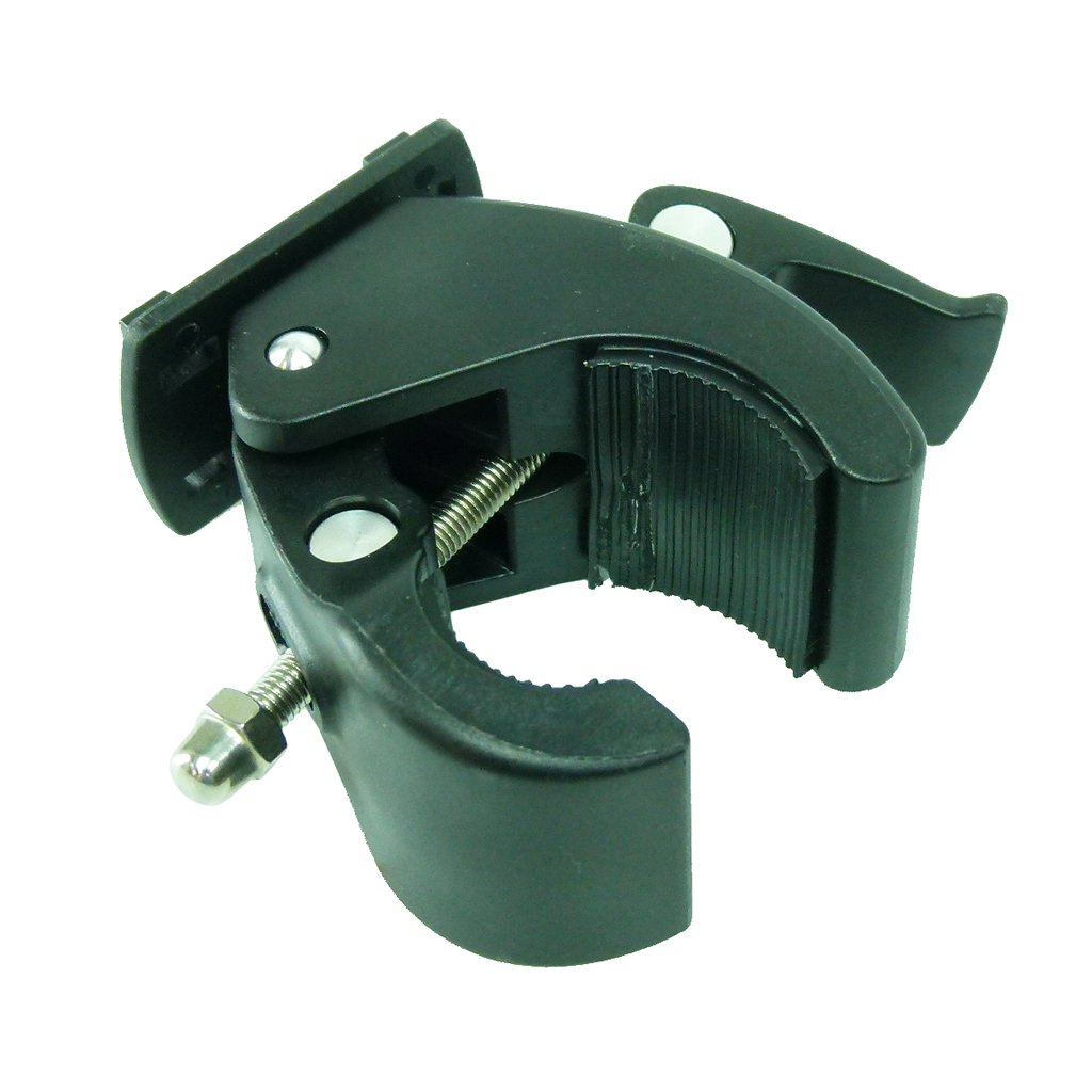 Adjustable Quick Grip Handlebar Clamp Mount with 4 Prong Adapter Plate (sku 54480) - BuyBits Ltd UK