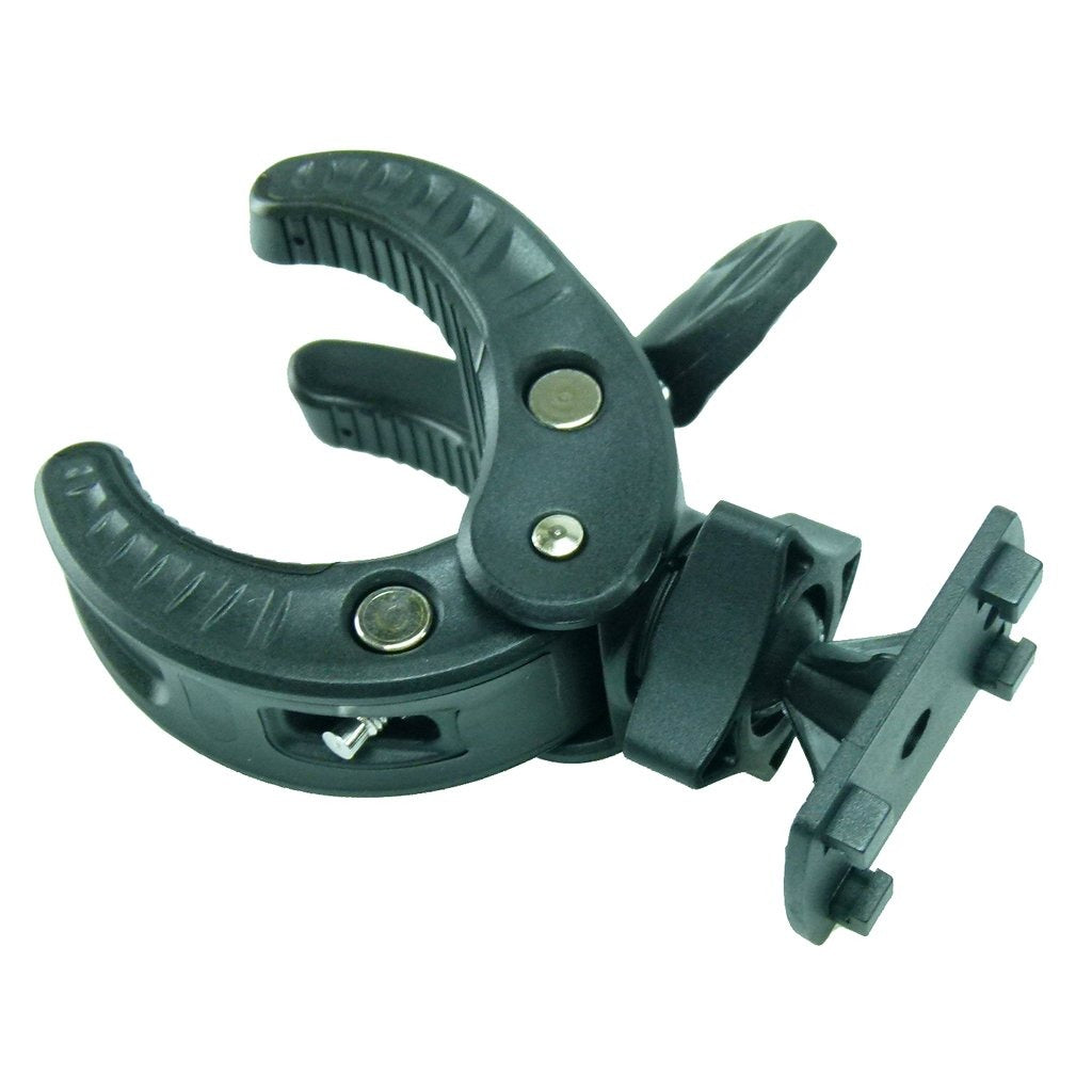 K-tech Clamp Motorcycle Bike Handlebar Mount with 4 Prong Adapter Plate (sku 54481) - BuyBits Ltd UK