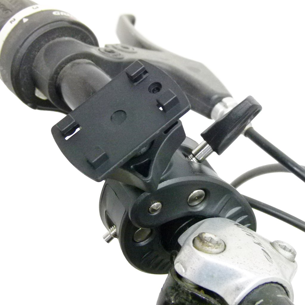 K-tech Clamp Motorcycle Bike Handlebar Mount with 4 Prong Adapter Plate (sku 54481) - BuyBits Ltd UK