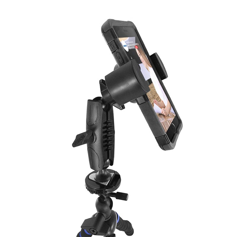Arkon TWBRV01 TW Broadcaster - Tripod or Monopod Smartphone Mount for Live Streaming on Periscope Facebook Live (37220)