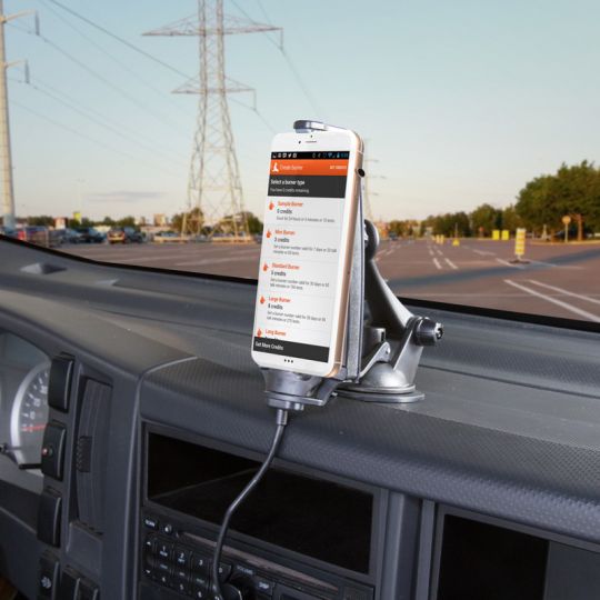 Arkon AIB751RM Charging Car Phone Dock Bundle with Drill-Base Mount Option for Android (sku 37959)