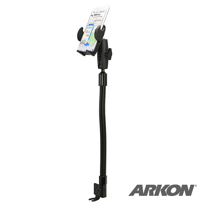 Arkon SM48825MM Car or Truck Seat Rail or Floor Phone Holder Mount for iPhone XS Max, XS, XR, X, 8, 7 Plus, 8, 7 (sku 43938)