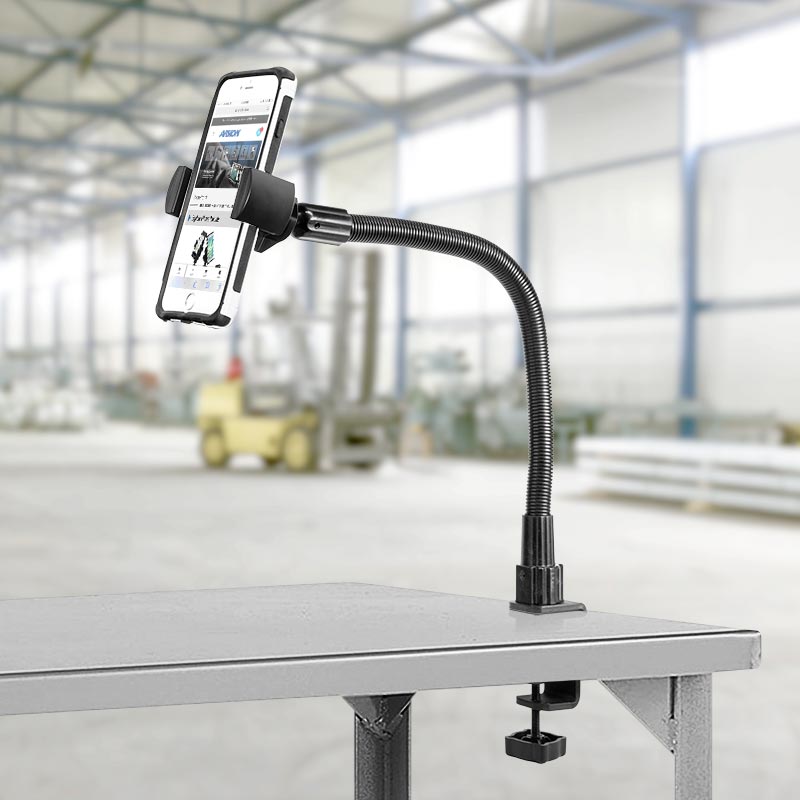 Arkon RV186-22 RoadVise Heavy-Duty Phone Clamp Mount with 22" Gooseneck for iPhone X, 8, 8 Plus, 7, 7 Plus (sku 41158)
