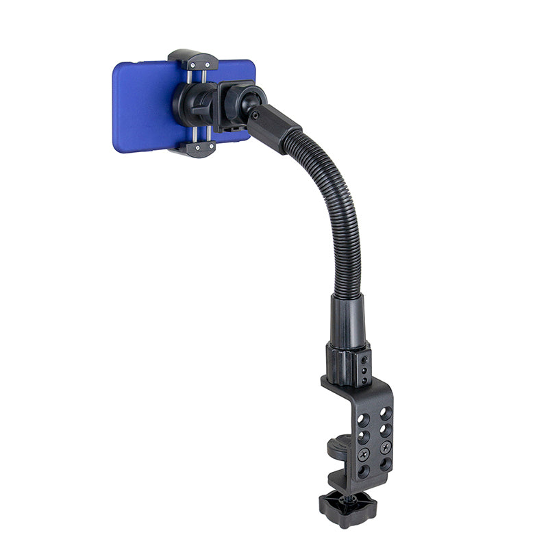 Arkon RV186-12 RoadVise Phone Clamp Mount with 12 inch Gooseneck (sku 59221)