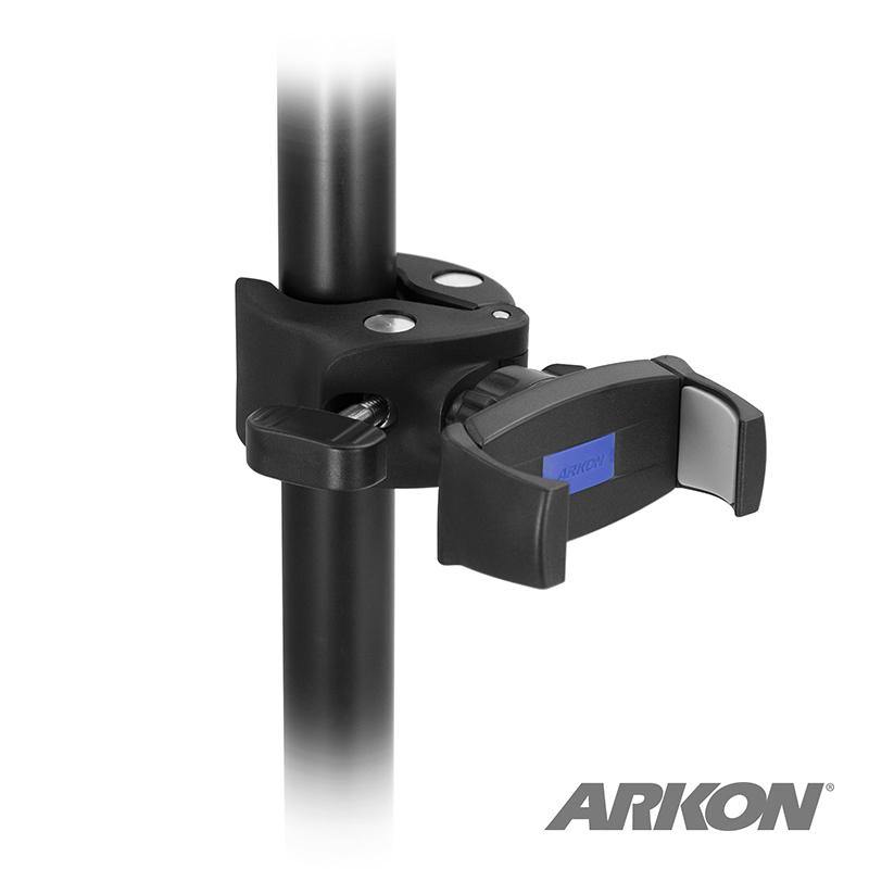 Arkon MG531 Mobile Grip 5 Phone Clamp Post Mount for iPhone 11, XS, XR, X, Galaxy S20, S10, S9 (sku 55981) - BuyBits Ltd UK