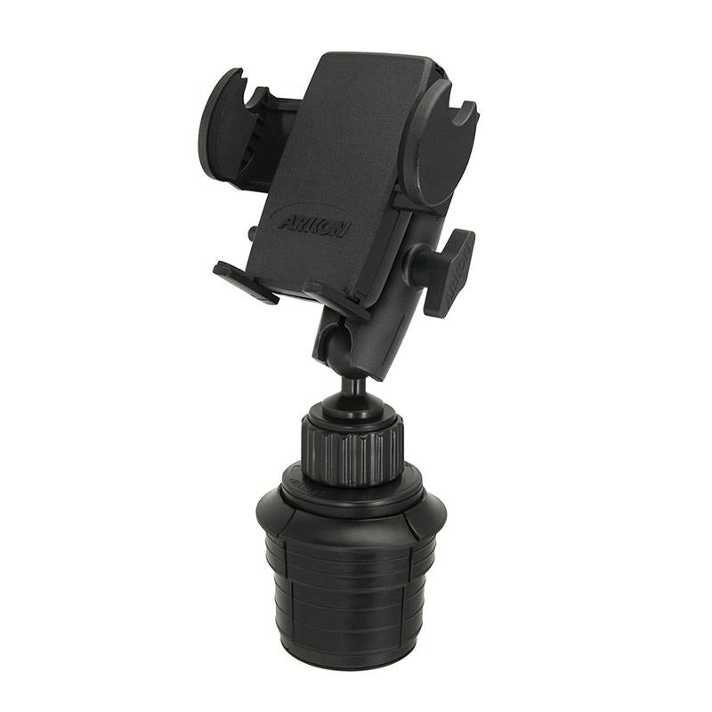 Arkon SM4RM023 Robust Universal Car Cup Holder Phone Mount for iPhone XS, XR, 8, 7 Plus (sku 50506) - BuyBits Ltd UK