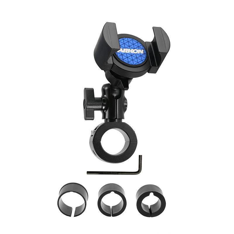 Arkon RVMC4B RoadVise Premium Aluminum Motorcycle Handlebar Phone Mount (sku 56021) - BuyBits Ltd UK