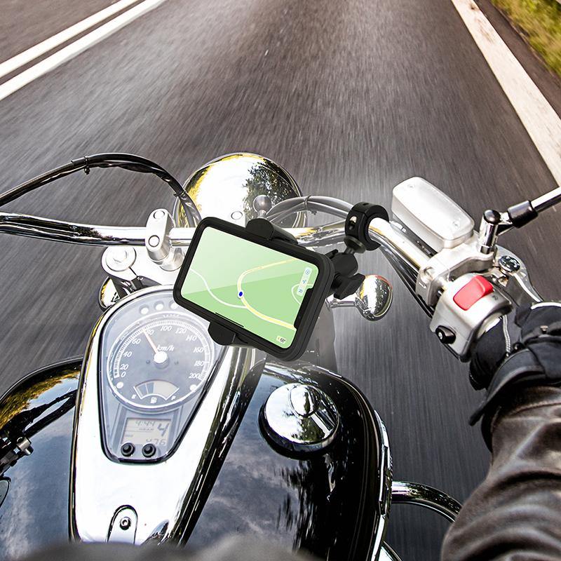 Arkon RVMC25MM RoadVise 25mm Robust Aluminum Motorcycle Handlebar Phone Mount (sku 55973) - BuyBits Ltd UK