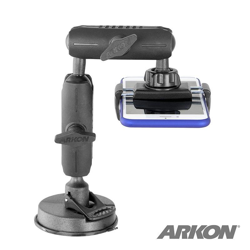 Arkon MG5RM279 Mobile Grip 5 Robust Phone Mount Holder for iPhone 12, 11, XS, XR, Galaxy Note 20, 10, S20, S10 (sku 56189) - BuyBits Ltd UK