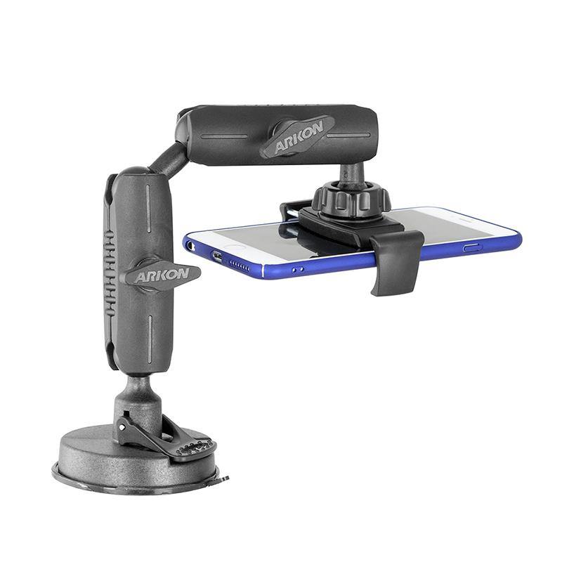 Arkon MG5RM279 Mobile Grip 5 Robust Phone Mount Holder for iPhone 12, 11, XS, XR, Galaxy Note 20, 10, S20, S10 (sku 56189) - BuyBits Ltd UK