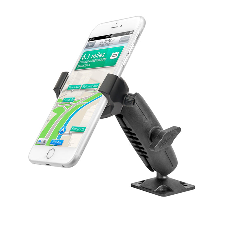 Arkon KNRM2XAMPS RoadVise Ultra Robust 4-Hole AMPS Drill-Base Phone or Tablet Mount (sku 59229)
