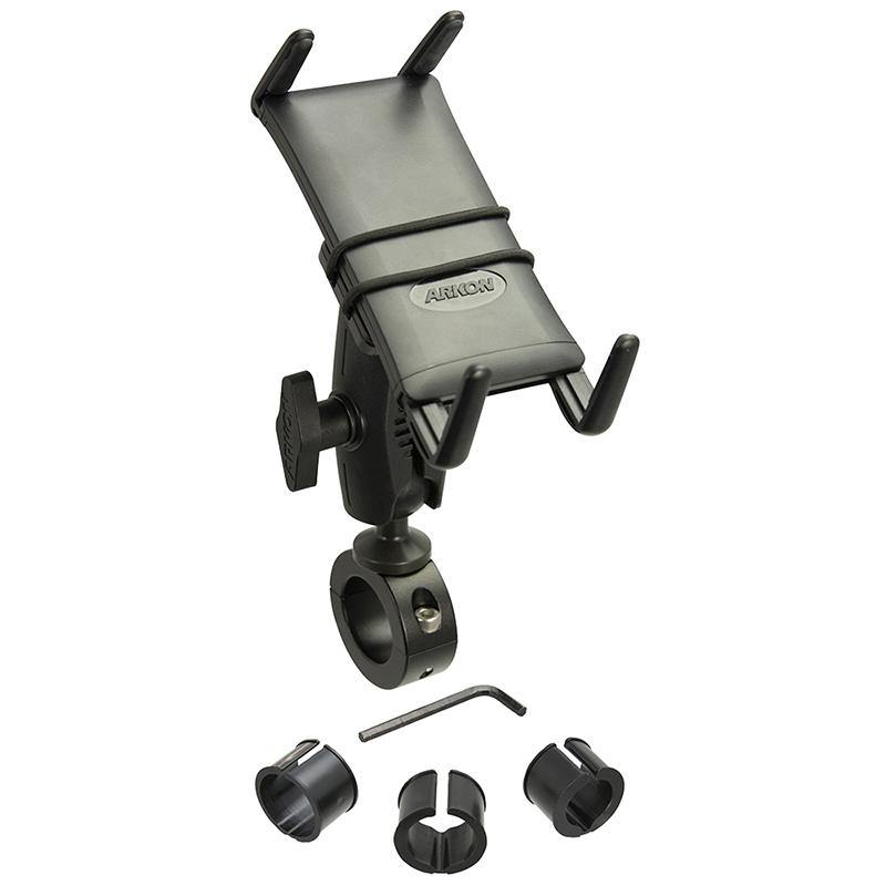 Arkon MC25MM632 Slim Grip Ultra 25mm Robust Motorcycle Handlebar Mount for Phones and Midsize Tablets (sku 55970) - BuyBits Ltd UK