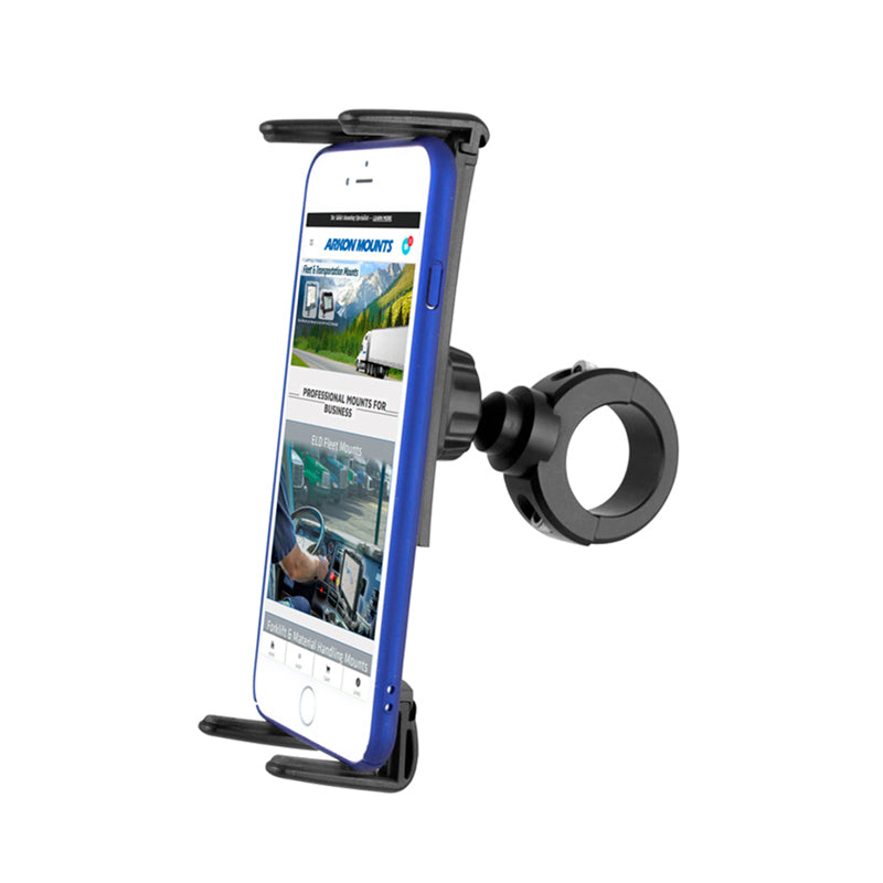 Arkon MC2B632 Slim-Grip Ultra Premium Aluminum Motorcycle Handlebar Phone and Midsize Tablet Mount (sku 59216)