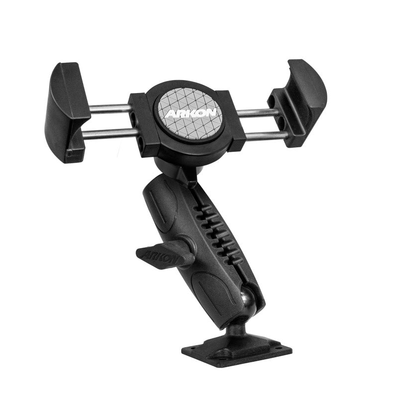 Arkon XLRMAMPS RoadVise XL Wall Phone Drill Base Mount for iPhone 7, 6S, 6 Plus, Galaxy Note 5, Galaxy Tab (sku 41099)