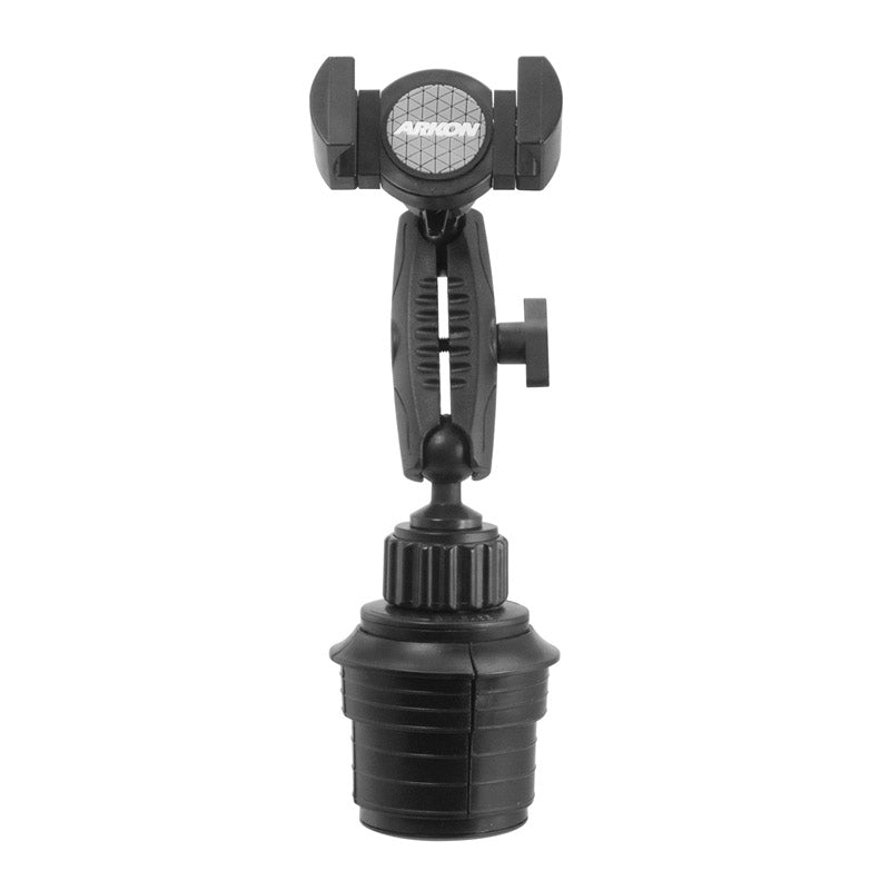 Arkon XLRM023 Car Cup Holder Phone and Midsize Tablet Mount for iPhone 8 Plus, 7 Plus, 6 Plus, Galaxy Tab (sku 41101)
