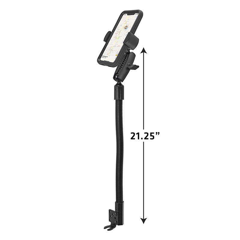Arkon XLRM8825AL RoadVise XL Heavy-Duty Seat Rail or Floor Tablet or Phone Mount (sku 56048) - BuyBits Ltd UK