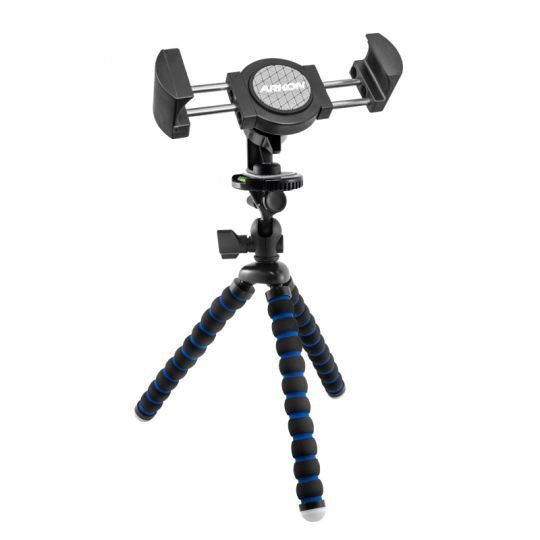 Arkon XLTRIXL 11 inch Tripod Mount with RoadVise XL Phone and Midsize Tablet Holder for Live Streaming (37202)