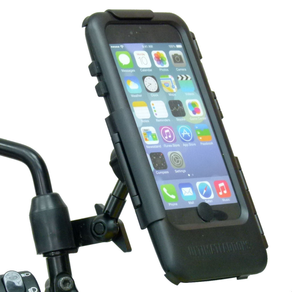 Waterproof Bike Motorcycle M8 - M10 Tough Case Mirror Mount for iPhone 8 PLUS (sku 44545)