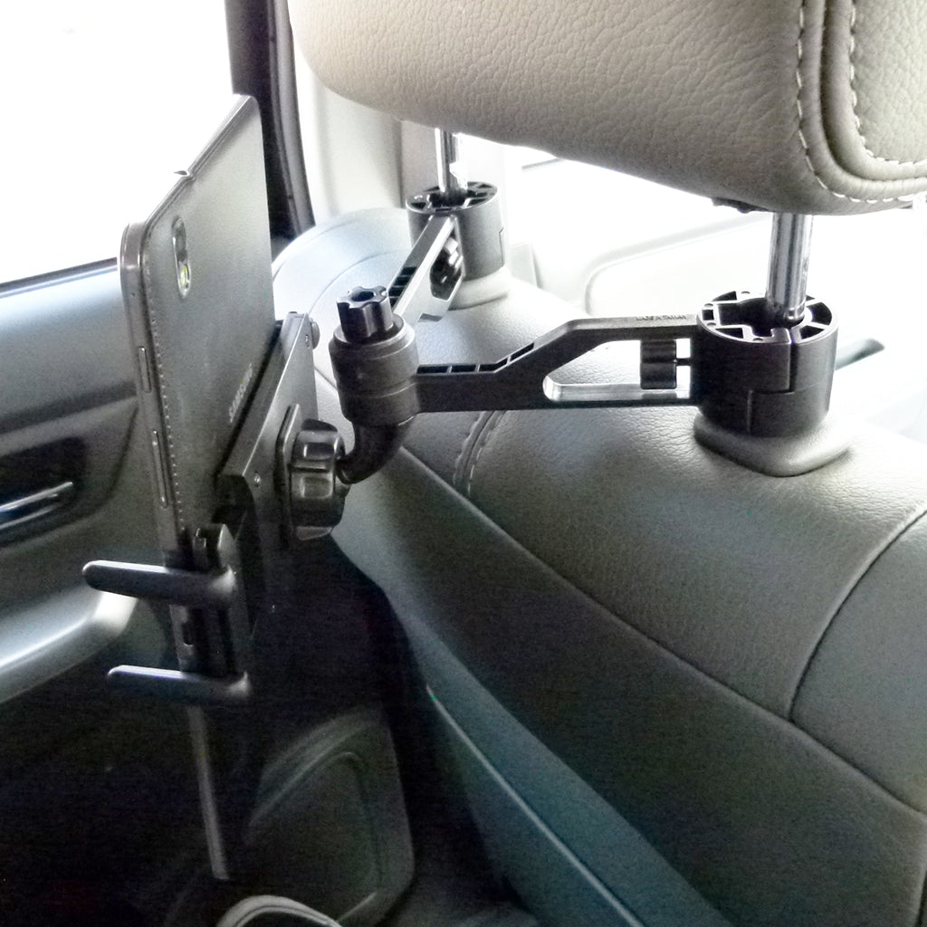 Car Headrest Mount Tablet - Phone Holder fits Samsung Galaxy Tab Pro (sku 30459)