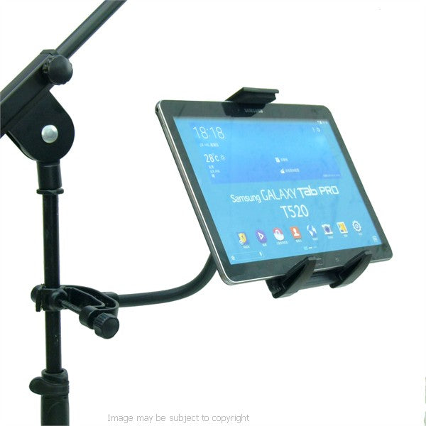 Quick Release 'Robi' Music Microphone Stand Tablet Holder for Samsung Galaxy Tab Pro 10.1 (sku 20113)