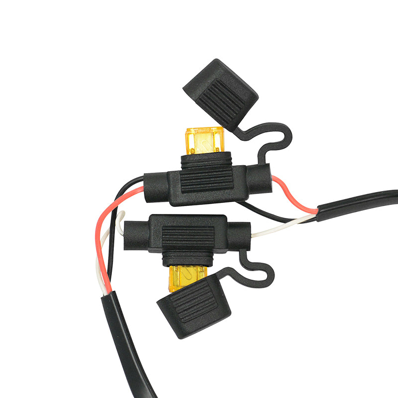 30W 2-Port Quick Charge 3.0 and USB-A Car Fixed Install Charger (sku 57104)