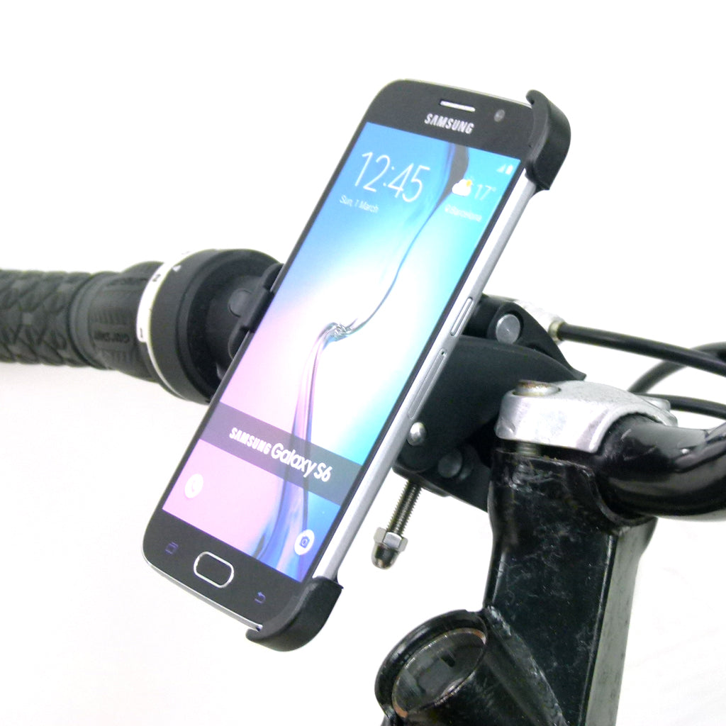 Dedicated 'Quick Fix' Bike Handlebar Mount For Samsung Galaxy S6 (sku 31612)