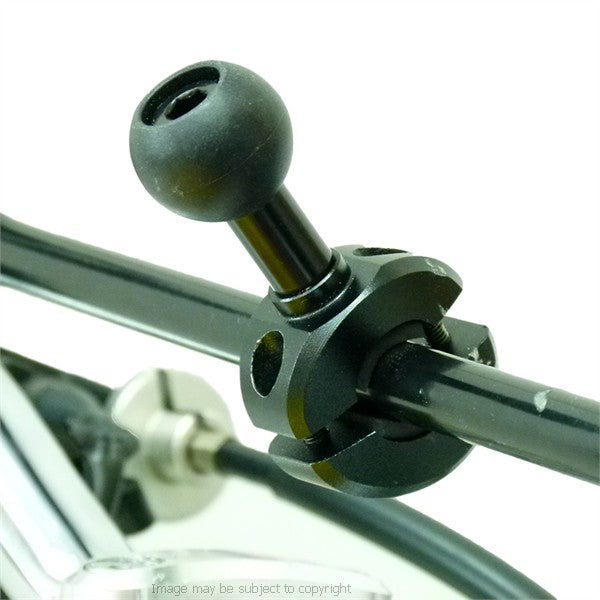 Motorcycle Rail - Crossbar Mount &amp; 4 Prong Case Adapter For Herbert Richter Waterproof Cases (sku 20749)