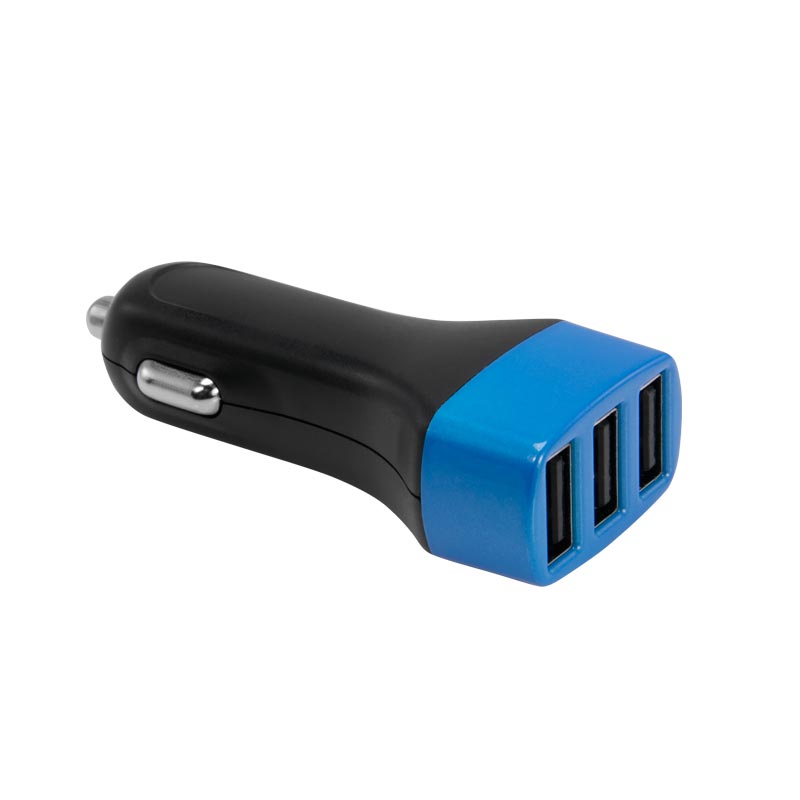 ARKON TW Broadcaster Triple USB Car Charger with 3 USB Ports for iPhone, Smartphone, or Tablet CLA21228  (sku 34442)