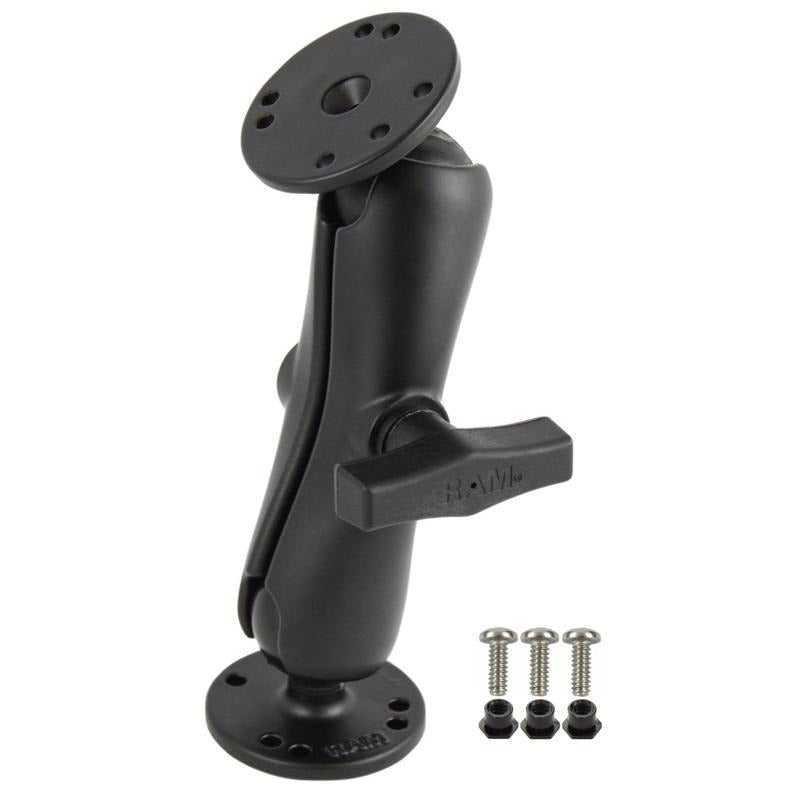 RAM Double Ball Mount with Garmin Fishfinder Hardware (RAM-101-G2U) (sku 54658) - BuyBits Ltd UK