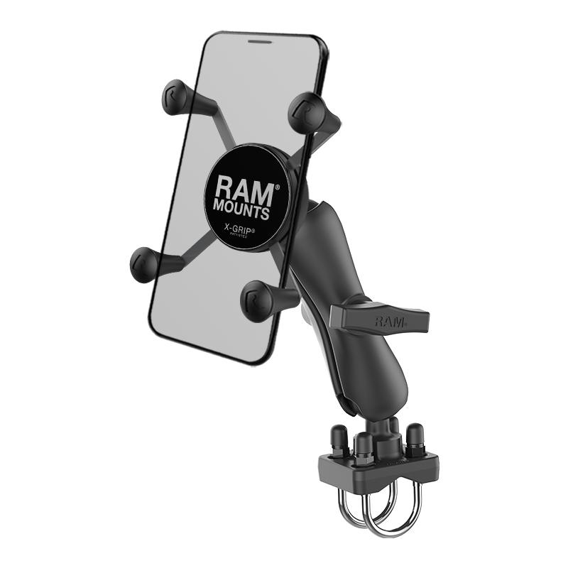 RAM X-Grip Double U-Bolt Mount (RAM-101U-235-UN7) (sku 50948) - BuyBits Ltd UK